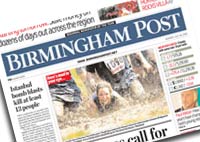 image of Birmingham Post paper