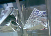 image of news stand