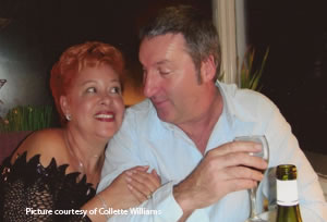 A strong marriage: Haydn and Collette Williams