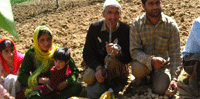farmers learing new agriculture methods in srinagar