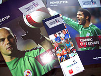 Footballers are reading models