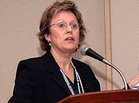 Prof Patricia Wouters (Photo courtesy IISD/Earth Negotiations Bulletin)