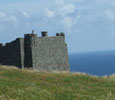 Only ruins watch over Sussex coast