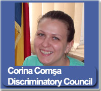 Corina Comşa, Romanian National Council for Combatting Discrimination