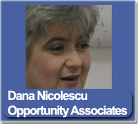 Dana Nicolescu, NGO Director, Opportunity Associates, Bucharest