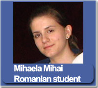 Mihaela Mihai, Romanian student, Colegiul National Vasile Alecsandri, Galati
