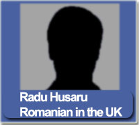 Radu Husaru, Romanian living in London, UK