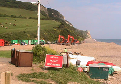 Branscombe beach