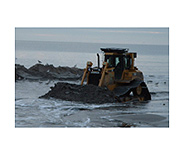 Beaches from Christchurch to Swanage have been subjected to recent dredging