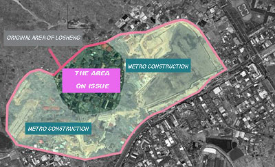 Losheng site on issue